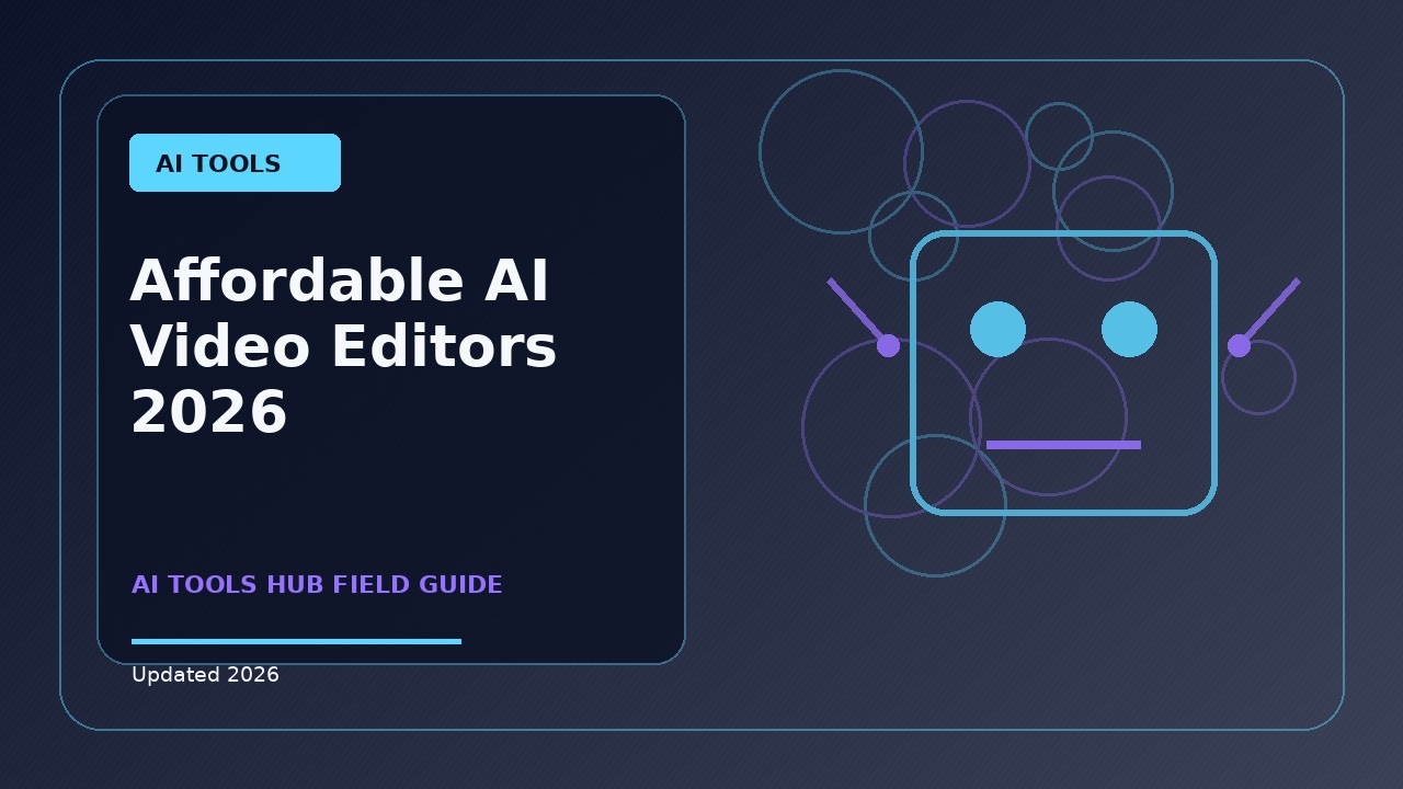Affordable AI Video Editors: A Practical 2026 Buying Guide
