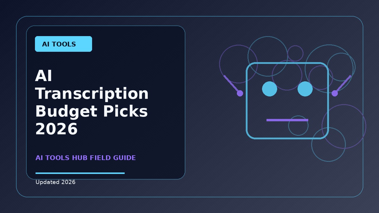 AI Transcription Budget Picks: A Practical 2026 Buying Guide