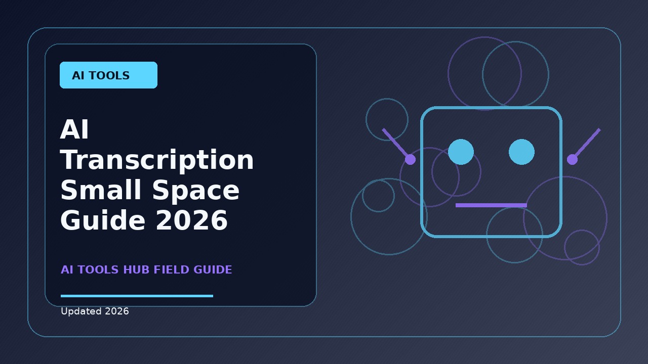 AI Transcription Small Space Guide: A Practical 2026 Buying Guide