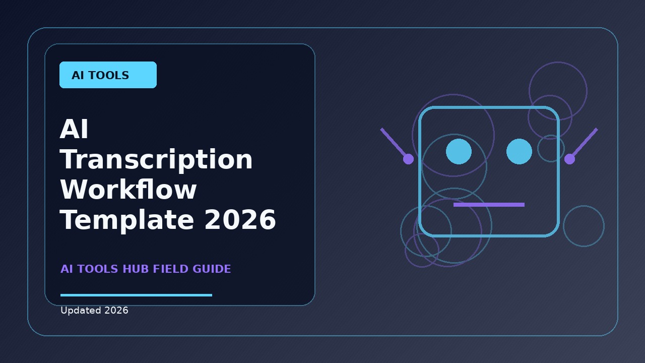 AI Transcription Workflow Template: A Practical 2026 Buying Guide