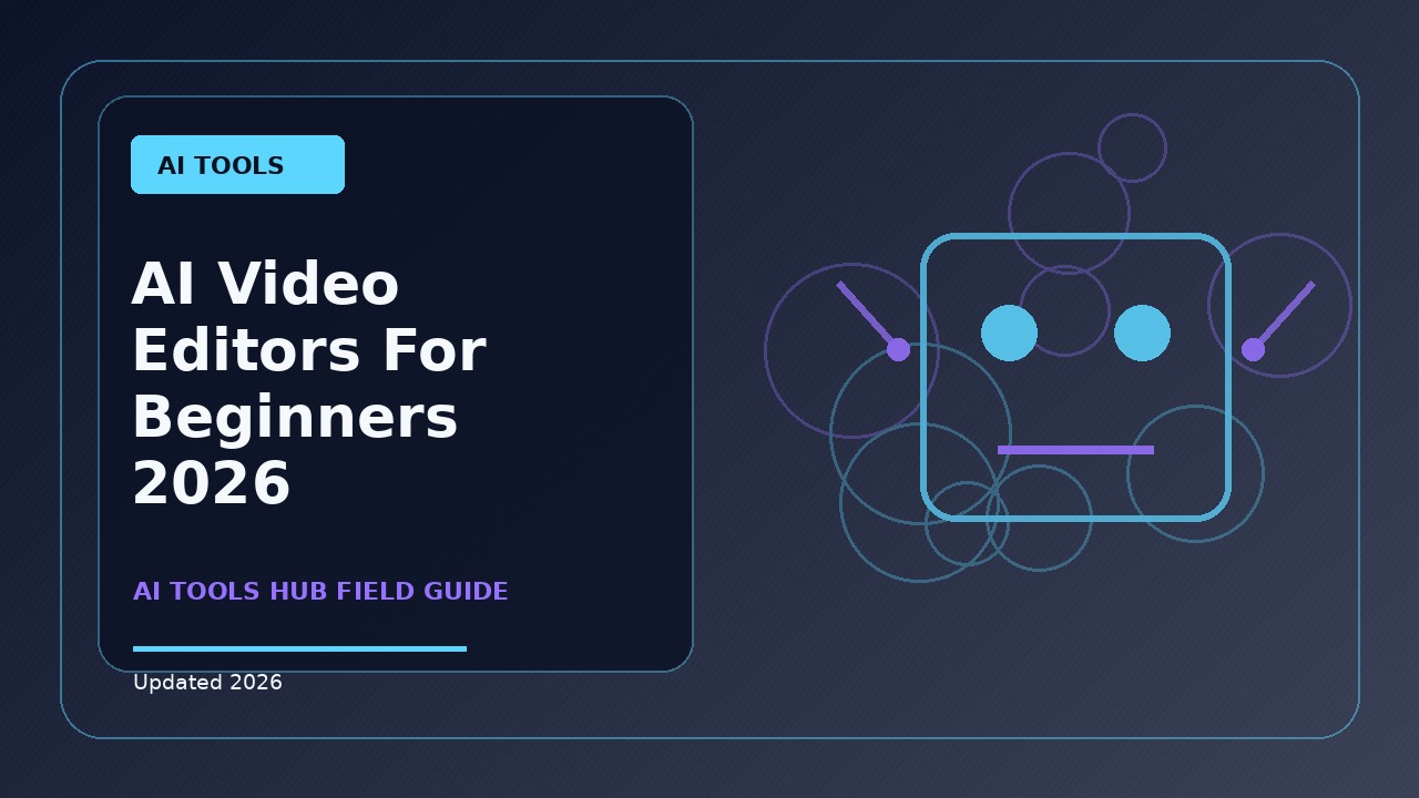 AI Video Editors For Beginners: A Practical 2026 Buying Guide