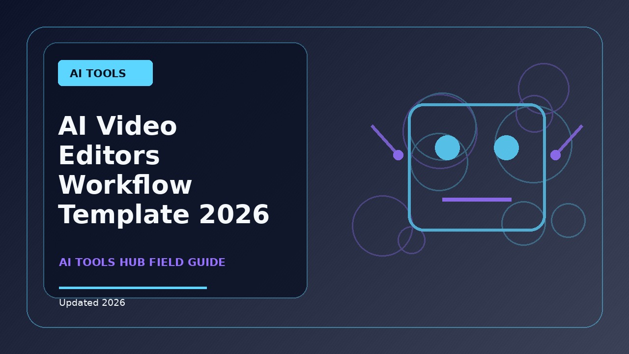 AI Video Editors Workflow Template: A Practical 2026 Buying Guide