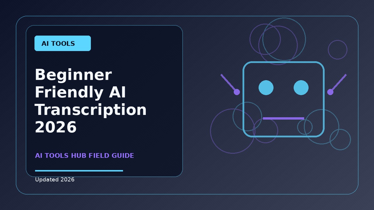 Beginner Friendly AI Transcription: A Practical 2026 Buying Guide
