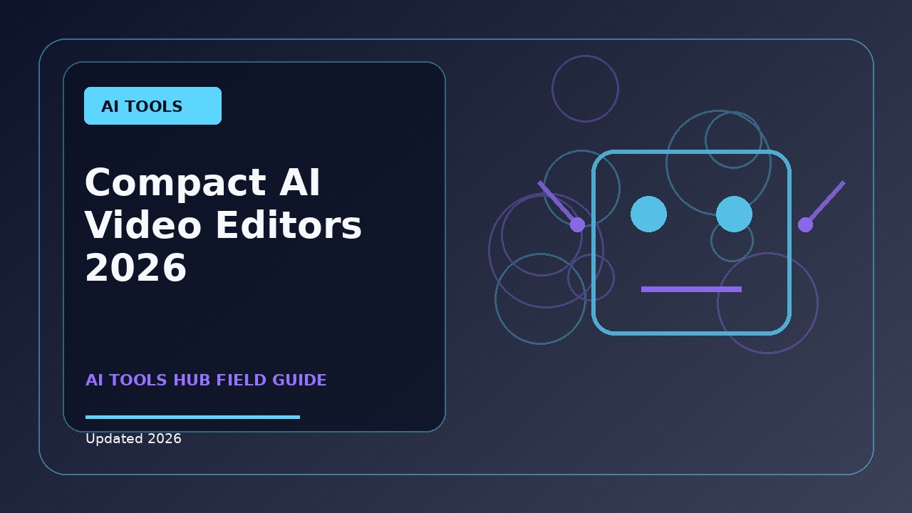 Compact AI Video Editors: A Practical 2026 Buying Guide
