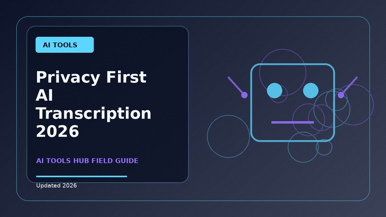 Privacy First AI Transcription: A Practical 2026 Buying Guide